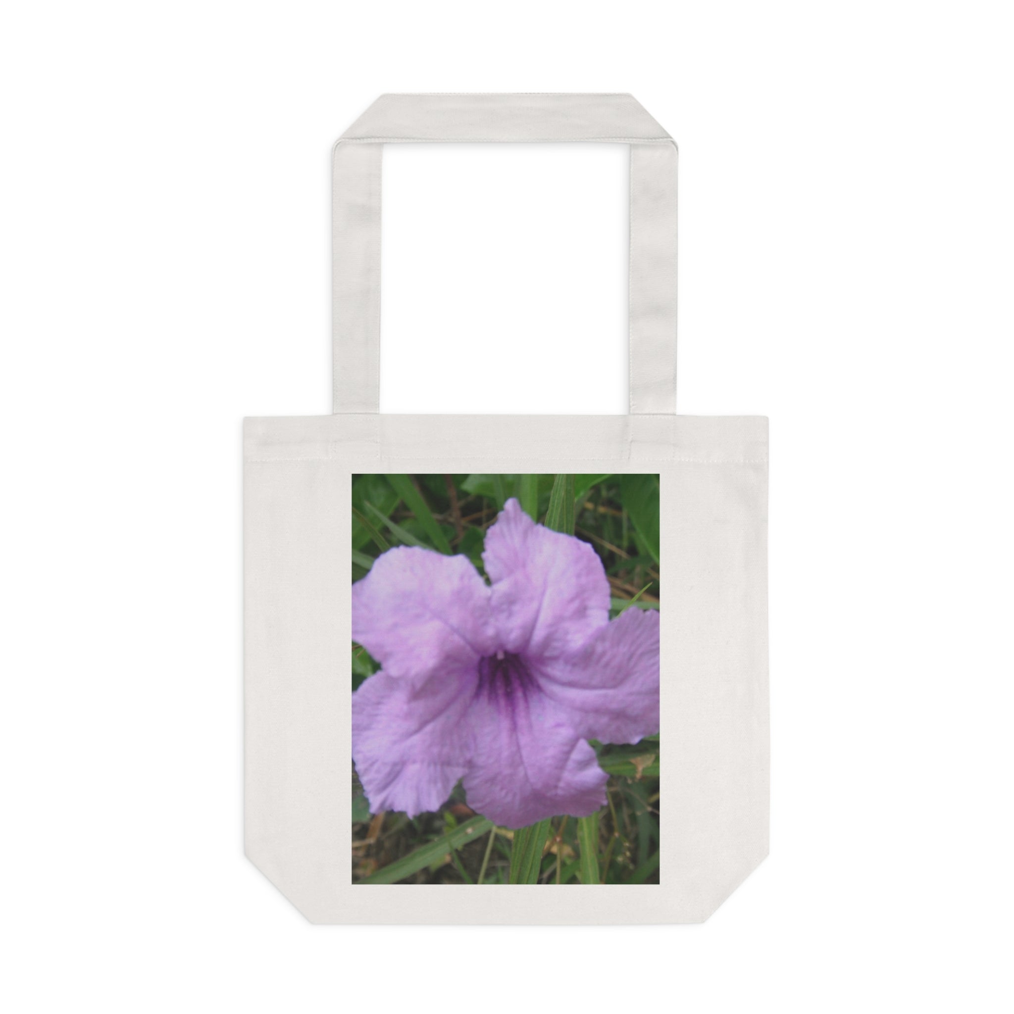 Oversized Tote Bag - Lilac Cotton
